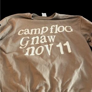 Kids Brown Graphic Sweatshirt